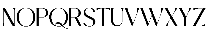 MEBIOLA-Regular Font UPPERCASE