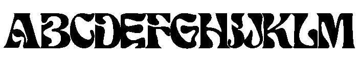 MEDIEVAL ARCH Bold Decorative Font UPPERCASE