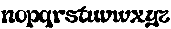 MEDIEVAL ARCH Bold Decorative Font LOWERCASE