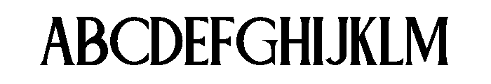 MEDIQA Regular Font UPPERCASE