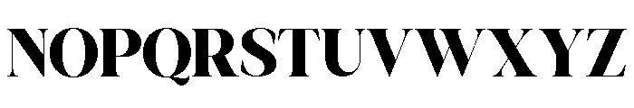 MEGIOK-Regular Font UPPERCASE