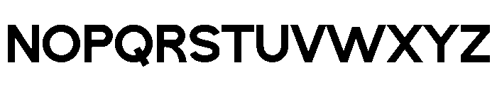 MEIRO Font UPPERCASE