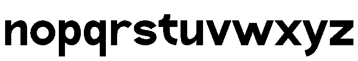 MEIRO Font LOWERCASE