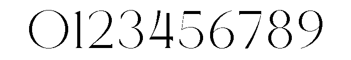 MEROVEL Font OTHER CHARS