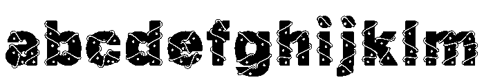 MERRY ROPE FONT