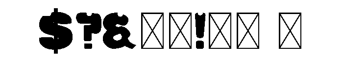 METRICSBUBBLEE Bold Font OTHER CHARS