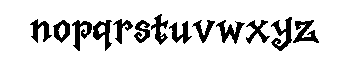 MEVISTO Font LOWERCASE