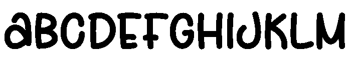 Meatball Deliciouse Font UPPERCASE