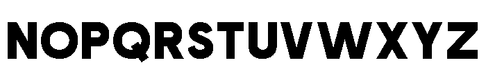 Mebula Regular Font UPPERCASE