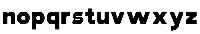 Mebula Regular Font LOWERCASE