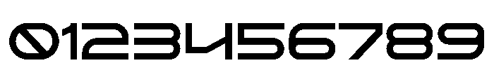 Mecha Cores Font OTHER CHARS