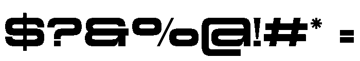 Mechora Regular Font OTHER CHARS