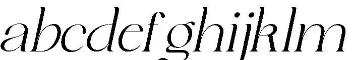 Meckora Oblique FONT