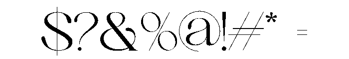 Meckora Font OTHER CHARS