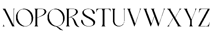 Meckora Font UPPERCASE