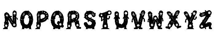 Medaka Regular Font UPPERCASE