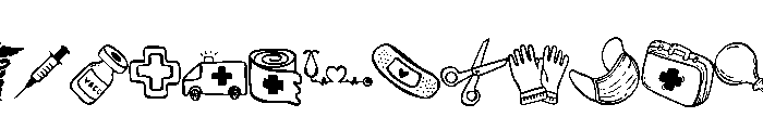 Medical equipment nurse FONT