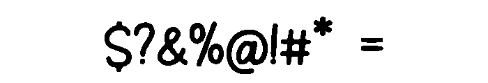 Medium_Sea Font OTHER CHARS