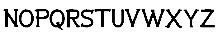 Medium_Slate Font UPPERCASE