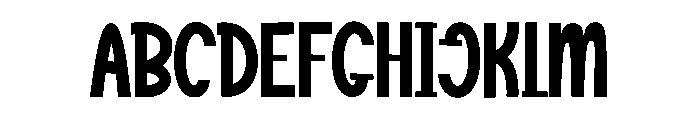 Medium Thick FONT