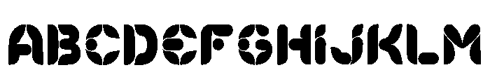 Meera Regular Font UPPERCASE