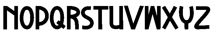 Meet Trolls Font UPPERCASE
