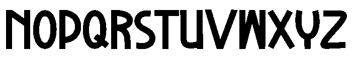 Meet Trolls Font LOWERCASE