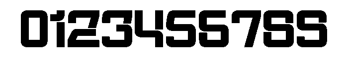 Mega Binory Regular Font OTHER CHARS