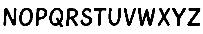 Mega Show Font UPPERCASE