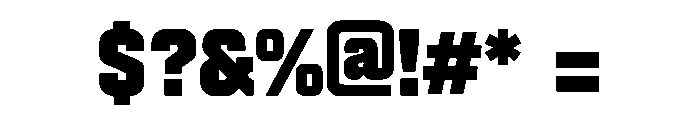 Mega Studio Font OTHER CHARS