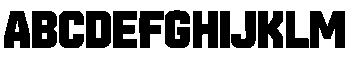 Mega Studio Font UPPERCASE