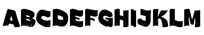 Megablox Font UPPERCASE