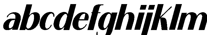 Megabot slant Extra Bold FONT