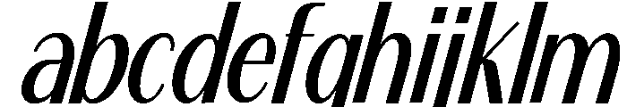Megabot slant Semi Bold FONT