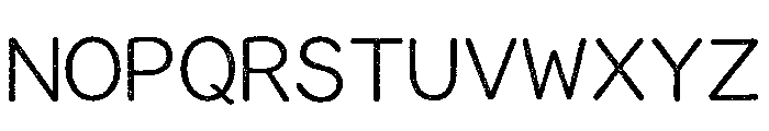 Megac Regular Font UPPERCASE
