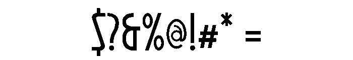Megafon Font OTHER CHARS