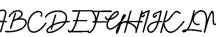 Megalithic Font UPPERCASE