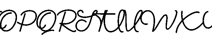 Megalithic Font UPPERCASE