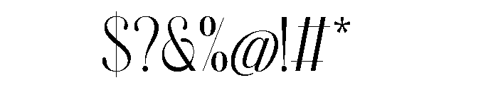 Megalme Font OTHER CHARS