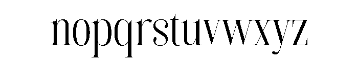 Megalme Font LOWERCASE