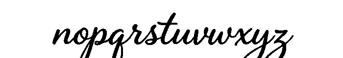 Megalyn Regular Font LOWERCASE