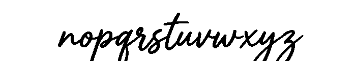 Megan Allyn Regular Font LOWERCASE