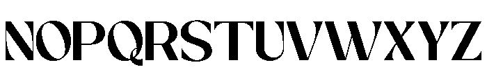 Megante-Regular Font UPPERCASE