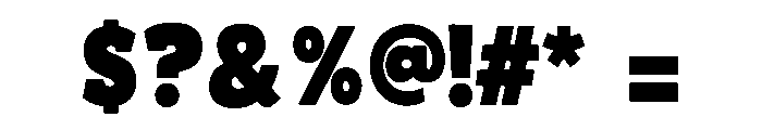 Megaris Font OTHER CHARS