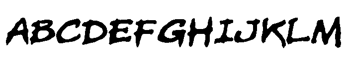 Megas Regular Font UPPERCASE