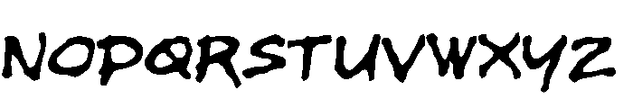 Megas Regular Font UPPERCASE