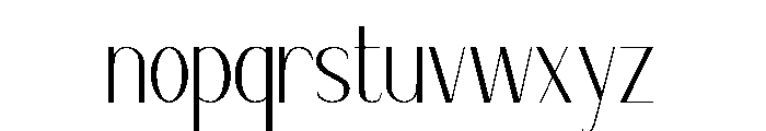 Megasari Font LOWERCASE