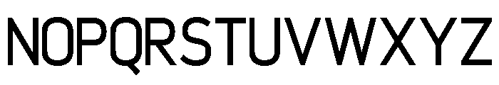 Megenoa Font UPPERCASE