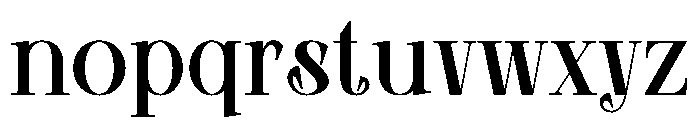 Megi Shevia Font LOWERCASE