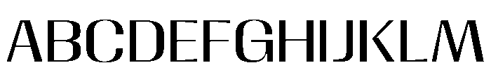 Megion ExtraExpanded Font UPPERCASE